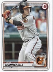2020 Bowman Prospects Ryan Mountcastle #BP-36 card