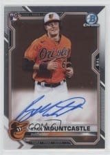 2021 Bowman Chrome Rookie Autographs Ryan Mountcastle #CRA-RM card
