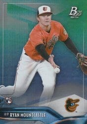 2021 Bowman Platinum Base Set Ryan Mountcastle #19 card