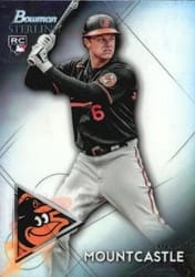 2021 Bowman Sterling Base Set Ryan Mountcastle #BSR-61 card