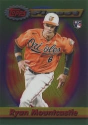 2021 Finest Flashbacks Base Set Ryan Mountcastle #88 card