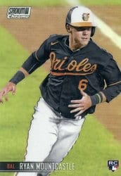 2021 Stadium Club Chrome Base Set Ryan Mountcastle #30 card