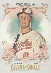 2021 Topps Allen & Ginter Base Set Ryan Mountcastle #12 card