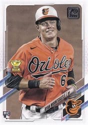 2021 Topps Base Set Ryan Mountcastle #143 card