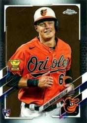2021 Topps Chrome Base Set Ryan Mountcastle #63 card
