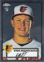2021 Topps Chrome Platinum Anniversary Base Set Ryan Mountcastle #16 card
