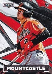 2021 Topps Fire Base Set Ryan Mountcastle #96 card