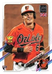 2021 Topps UK Edition Base Set Ryan Mountcastle #137 card