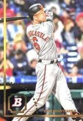 2022 Bowman Heritage Base Set Ryan Mountcastle #16 card