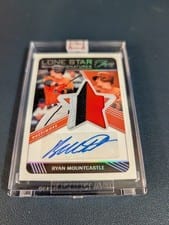 2022 Panini Three and Two Lone Star Signatures Ryan Mountcastle #LSS-MO card