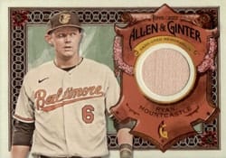 2022 Topps Allen & Ginter Relics (Pattern A) Ryan Mountcastle #AGRA-RM card