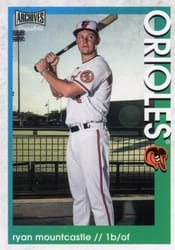 2022 Topps Archives Snapshots Base Set Ryan Mountcastle #27 card