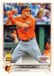 2022 Topps Opening Day Base Set Ryan Mountcastle #26 card