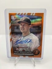 Ryan Mountcastle 2023 Topps Big League Electric Orange Autographs card