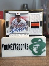 2023 Topps Definitive Collection Framed Autograph Patch Ryan Mountcastle #FAC-RMO card