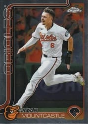 2025 Topps Chrome Base Set Ryan Mountcastle #297 card
