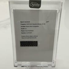 2025-26 Panini Signature Series Rookie Patch Autographs Ryan Nembhard #19 card