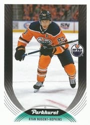 2020-21 Parkhurst Base Set Ryan Nugent-Hopkins #145 card