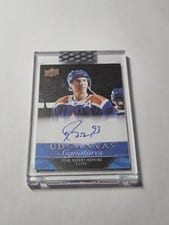 2023-24 Upper Deck Clear Cut Canvas Signatures Ryan Nugent-Hopkins #CS-RN card