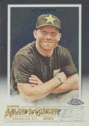 2020 Topps Allen & Ginter Chrome Base Set Ryan Nyquist #254 card