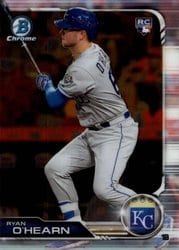 2019 Bowman Chrome Base Set Ryan O'Hearn #92 card