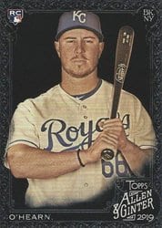 2019 Topps Allen & Ginter X Base Set Ryan O'Hearn #209 card