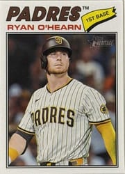 2026 Topps Heritage Base Set Ryan O'Hearn #215 card