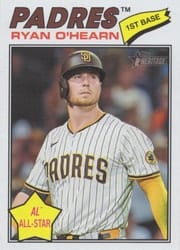 2026 Topps Heritage Base Set Ryan O'Hearn #215 card