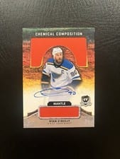2020 Upper Deck The Cup Chemical Composition Mantle Autographs Ryan O'Reilly #CC-RO card