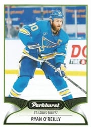 2021-22 Parkhurst Base Set Ryan O'Reilly #260 card