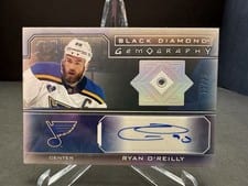 2021-22 Upper Deck Black Diamond Gemography Ryan O'Reilly #G-RO card