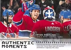 2019-20 SP Authentic Base Set Ryan Poehling #107 card