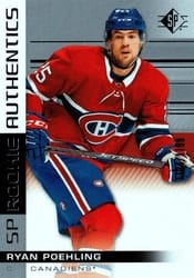 2019-20 SP Base Set Ryan Poehling #125 card