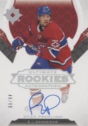 2019-20 Upper Deck Ultimate Collection Base Set Ryan Poehling #193 card