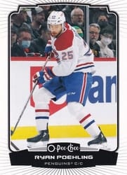 2022-23 O-Pee-Chee Base Set Ryan Poehling #490 card