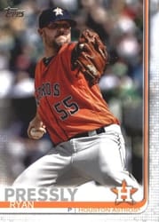 2019 Topps Base Set Ryan Pressly #386 card