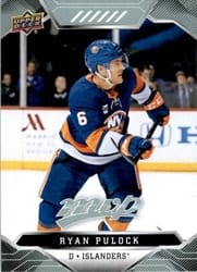 2019-20 Upper Deck MVP Base Set Ryan Pulock #158 card