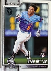 2026 Topps Base Set Ryan Ritter #18 card