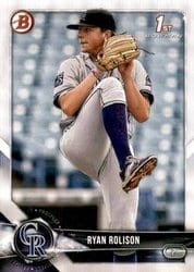2018 Bowman Draft Base Set Ryan Rolison #BD-64 card
