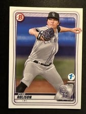 2020 Bowman Draft 1st Edition Ryan Rolison #BD-36 card