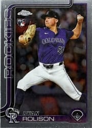 2025 Topps Chrome Update Base Set Ryan Rolison #USC123 card