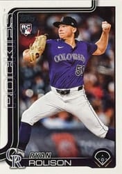 2025 Topps Update Base Set Ryan Rolison #US124 card
