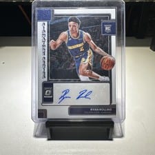 2022-23 Donruss Optic Signature Series Ryan Rollins #SS-RYR card