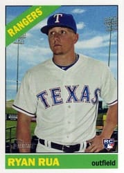2015 Topps Heritage Base Set Ryan Rua #503 card