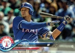 2018 Topps Base Set Ryan Rua #622 card