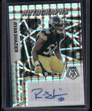 2022 Panini Mosaic Autographs Mosaic Ryan Shazier #AM-RSH card