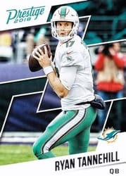 2018 Panini Prestige Base Set Ryan Tannehill #44 card