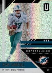 2018 Panini Unparalleled Base Set Ryan Tannehill #114 card