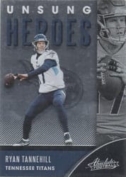 2020 Panini Absolute Unsung Heroes Ryan Tannehill #20 card