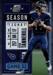 2020 Panini Contenders Optic Base Set Ryan Tannehill #57 card